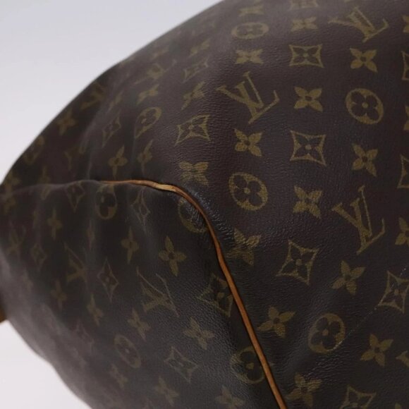 LOUIS VUITTON Monogram Keepall 60 Boston Bag M41422 LV Auth MY273 - Picture 5 of 16